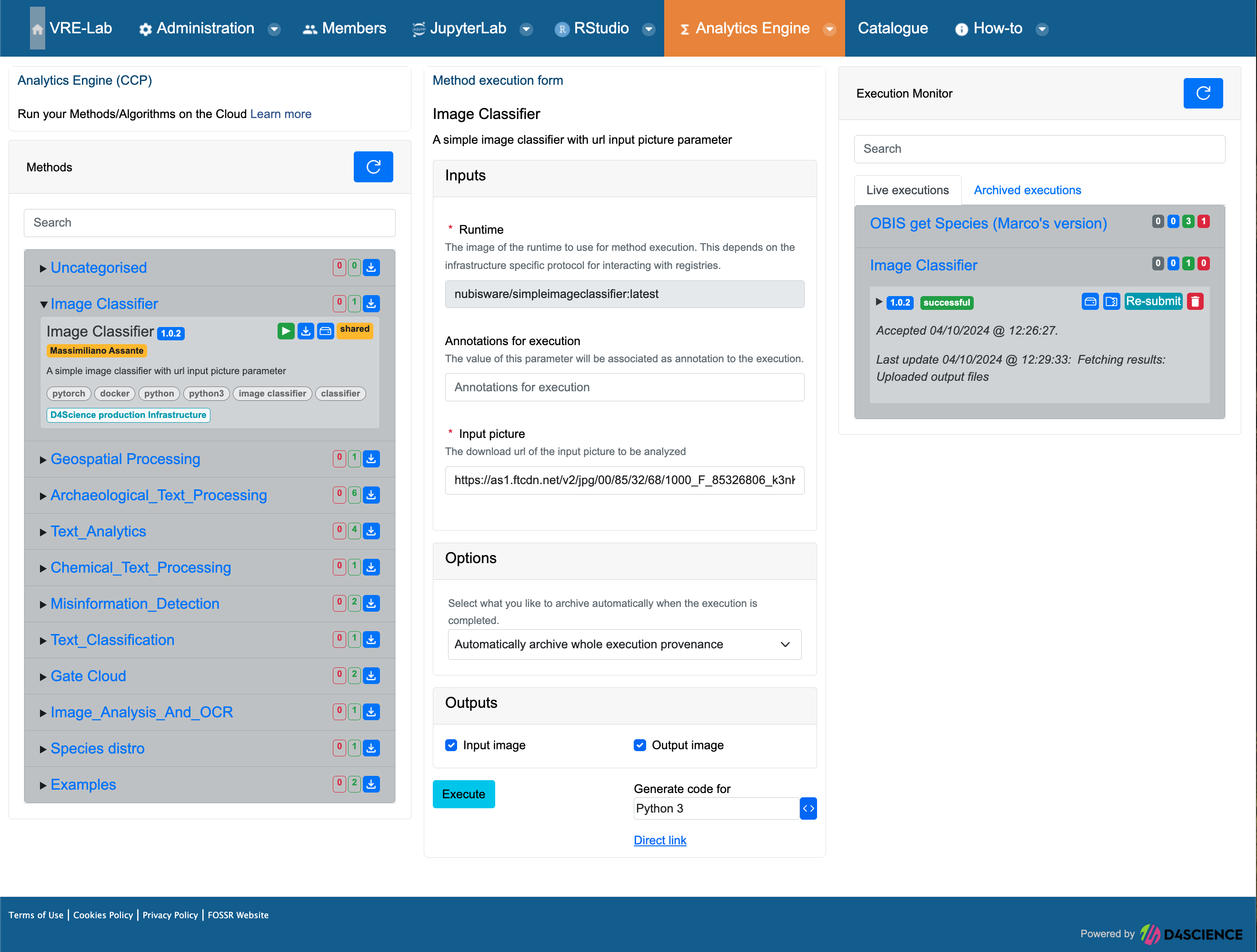 Cloud Computing Platform (CCP)